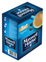 Cafea Jacobs Maxwell House 3 in 1  (12 plicuri)