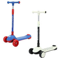 Самокат miscellaneous 3010527-6P Scooter pliabil, înălțime reglabilă și lumini (2 culori)