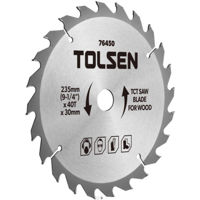 Набор головок, бит, насадок Tolsen Disc taiere lemn 210x30x48T (76441)