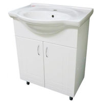 Dulap pentru lavoar Aquaplus Clasic 55 cu lavoar 7055