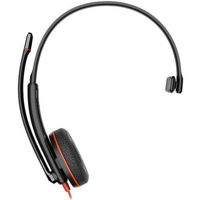 Наушники проводные Poly Blackwire 3210 Mono USB-C + USB-C/A Adapter (Bulk) (8X214A6)