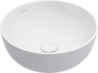 Lavoar cu montarea pe blat rotund Villeroy & Boch Artis TitanCeram, Full Moon