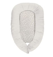 Бебинест 3 в 1 KikkaBoo Memory Dots Beige