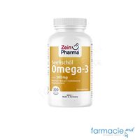Omega 3 500mg 30% N300+Vit.E 5,3mg (copii 1-2,adulti 3-4 caps/zi) ZeinPharma