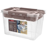 Короб для хранения Бытпласт 51922 Органайзер с крышкой Grand box 6.65л, 29x19x18см