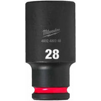 Набор головок, бит, насадок Milwaukee 4932480346 Торцевая головка Shockwave 1/2 28 мм