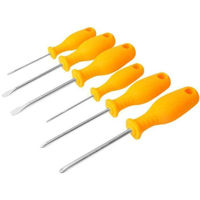 Șurubelniță Tolsen Set 6 surubelnite SL3.0x75/SL5,5x100/SL6.5x100/PH0x75/PH1x100/PH2x100 (20738)