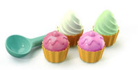 Игрушка Androni 3401-00BK Набор д/песка CUP CAKE BAKERY SET