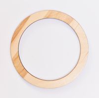 Mâner din lemn, natural / 15 cm