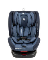 Scaun auto rotativ cu isofix KikkaBoo Armadillo Blue 0-36 kg