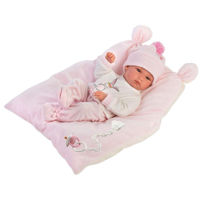 Кукла Llorens 63556 Bimba Soft Touch на подушке 35 cm