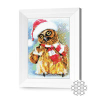 Картина по номерам Art Gallery JS25291 Mozaic cu diamante 20x30cm Buha festiva