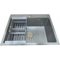 Chiuvetă bucătărie Backer Grid 500-45033 Titan Grey