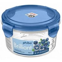 Container alimentare Бытпласт 45547 Hermetic Phibo Brilliant 14cm 0,6l