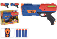 Игрушка Promstore 52479 Blaster 23cm, gloante moi 4buc x 7.5cm