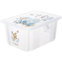 Короб для хранения Keeeper Bambi Transparent (12236001)15L для игрушек