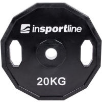 Ganteră inSPORTline 5210 Disc d=30 mm metal cauciuc 20 kg 15893 Ruberton