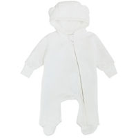 Детская одежда Minikin 231561368 Trinitka Комбинезон с капюшоном молочный 3-6 мес (68 см)