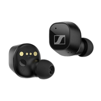 True Wireless Sennheiser CX Plus, Black, Active Noise Cancellation, IPX4, Up to 24 hours play