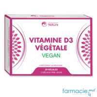 Vitamina D3 Vegetala-Vegana 2000 UI caps. N30 Pharma Nature