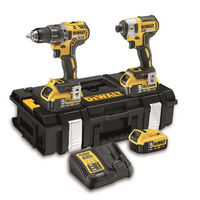 Набор аккумуляторного инструмента DeWALT DCK266P3 (DCD796+DCF887)