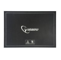 Printing surface for 3D printer, 232 * 154 mm, 3DP-APS-02