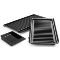 Аксессуар для грилей-барбекю DeLonghi DLSK153 2Grill plates for SW12