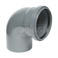 Отвод ПП D.110 / 90°  UNIPLAST