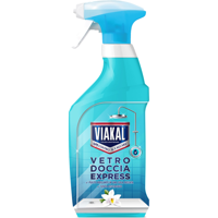 Viakal Vetro Express для мытья душевых кабин от известкового налета