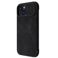 Nillkin Apple iPhone 15, Qin Pro Black