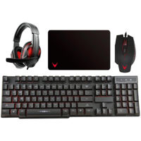 Клавиатура + Мышь Omega VG4IN1SET01 Gaming 4in1 set 01 (mouse/mousepad/headset/keyboard) SQUAD 45259