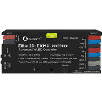 Întrerupător electric Gledopto GL-C-616WL Elite 2D-EXMU Advanced ESP32 WLED Digital LED Controller with LAN