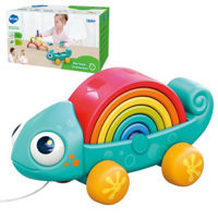 Игрушка Hola Toys HE795700 Jucărie de tras Cameleonul curcubeu