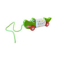 Игрушка Promstore 51783 Каталка деревянная Арифметика Собака/Утка/Крокодил