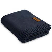 Комплект подушек и одеял Sensillo 4339 Paturica de bumbac si bambus 100*80cm Albastru