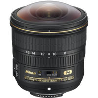 Объектив Nikon AF-S FISHEYE Nikkor 8-15mm f/3.5-4.5E ED