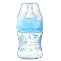 Поильник BabyOno 0402/03 Biberon cu tetina (albastru) 120 ml.