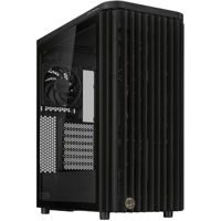 Carcasă PC ASUS ProArt PA401 Wood Edition, Tempered Glass Panel Black no PSU