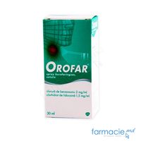 Orofar® spray bucofaringian. 2 mg/ml + 1,5 mg/ml  30 ml N1