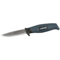 Нож походный Wolfcraft 4085000 Cuțit outdoor cu lama neteda si teaca