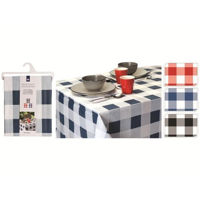 Домашний текстиль Excellent Houseware 36362 Скатерть 130x180cm цветная клетка