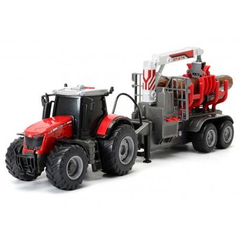 cumpără Dickie Tractor forestier cu lumini și sunet Massey, 42 cm în Chișinău 