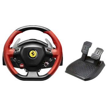 Volan Gaming Thrustmaster Ferrari 458 Spider, Negru/Rosu 