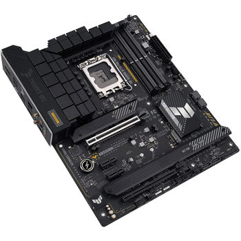 Placa de baza ASUS TUF GAMING H770-PRO WIFI Intel H770, LGA1700, Dual DDR5 7200MHz, PCIe 5.0 x16, PCIe 4.0 x16, DP/HDMI, USB Type-C, PCIe RAID, SATA RAID, 4 x M.2 slots PCIe 4.0 x4, SB 8-Ch., Wi-Fi 6 802.11ax, 2.5Gb Ethernet, AURA Sync