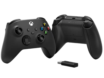 Gamepad Microsoft Xbox Series X with Wirelles adapter for Windows, Black 