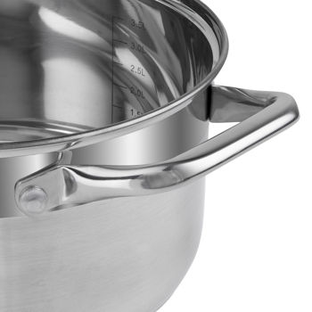 Pot with lid RESTO Rigel 92004-22cm 