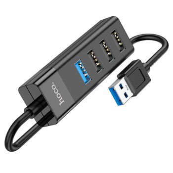 Hoco HB25 Easy mix 4-in-1 converter(Type-C to USB3.0+USB2.0*3) 