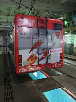cumpără Реклама на задней части троллейбусов (10 шт) în Chișinău 