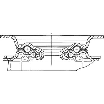 cumpără Roată pivotantă Ø 160 - 03610160 în Chișinău 