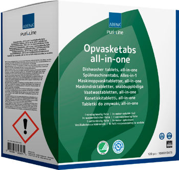 cumpără ABENA Tablete pentru mașina de spălat vase, all-in-one, 120 buc în Chișinău 